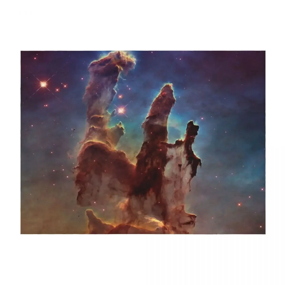 Pillars of Creation, Eagle nebula, space exploration Throw Blanket bed plaid Custom Plaid on the sofa halloween Blankets
Pillars of Creation, Eagle nebula, space exploration Throw Blanket bed plaid Custom Plaid on the sofa halloween Blankets