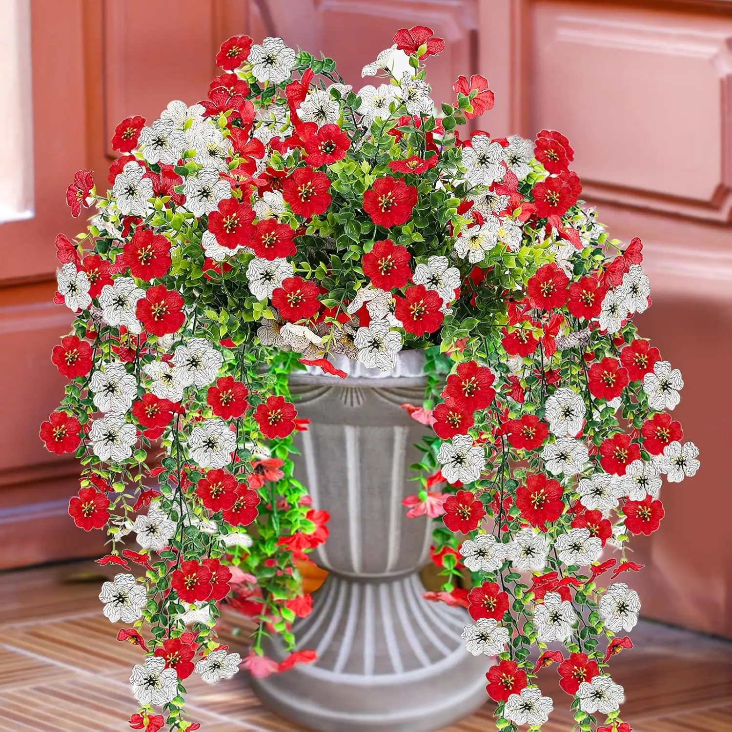 Artificial Flowers for Outdoors 6PCS,All Weather Fade Proof, UV Resistant Waterproof Realistic Faux Silk Mums Daisies R
Artificial Flowers for Outdoors 6PCS,All Weather Fade Proof, UV Resistant Waterproof Realistic Faux Silk Mums Daisies R
