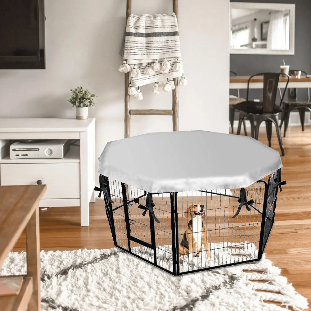 210D Oxford Cloth Waterproof Pet Cage Cover for Dogs Cats Portable Camping Car Travel Beach Play Dust Proof Protection Shield
210D Oxford Cloth Waterproof Pet Cage Cover for Dogs Cats Portable Camping Car Travel Beach Play Dust Proof Protection Shield