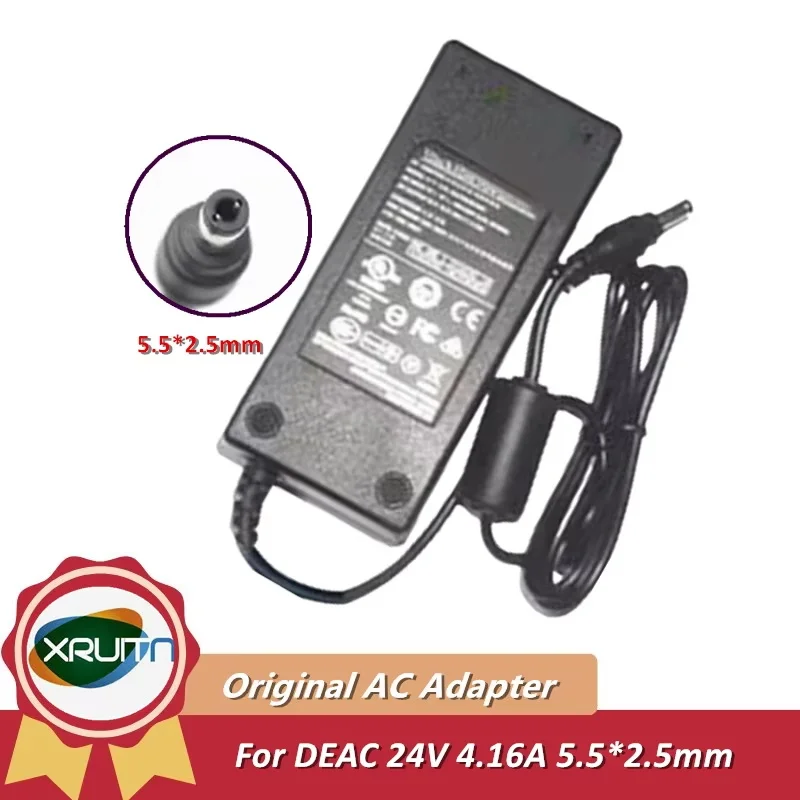 Original EA11003B-240 AC Adapter Charger For EDAC 24V 4.16A 100W 5.5x2.5mm Power Supply
Original EA11003B-240 AC Adapter Charger For EDAC 24V 4.16A 100W 5.5x2.5mm Power Supply