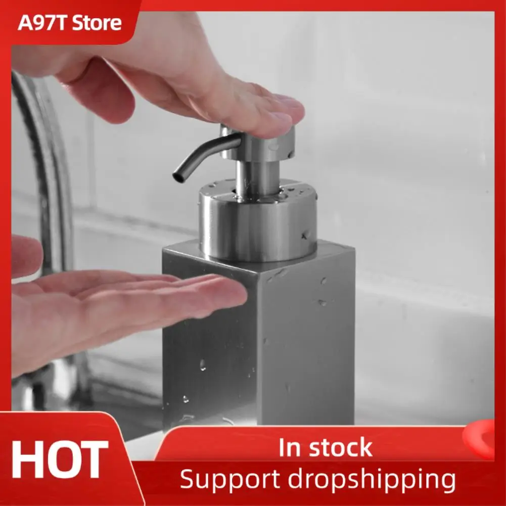 A97T 304 Stainless Steel Soap Dispenser Shower Gel Dispenser Bottle Shampoo Foamer Foaming Bottle Lotion Bottle Silver
A97T 304 Stainless Steel Soap Dispenser Shower Gel Dispenser Bottle Shampoo Foamer Foaming Bottle Lotion Bottle Silver