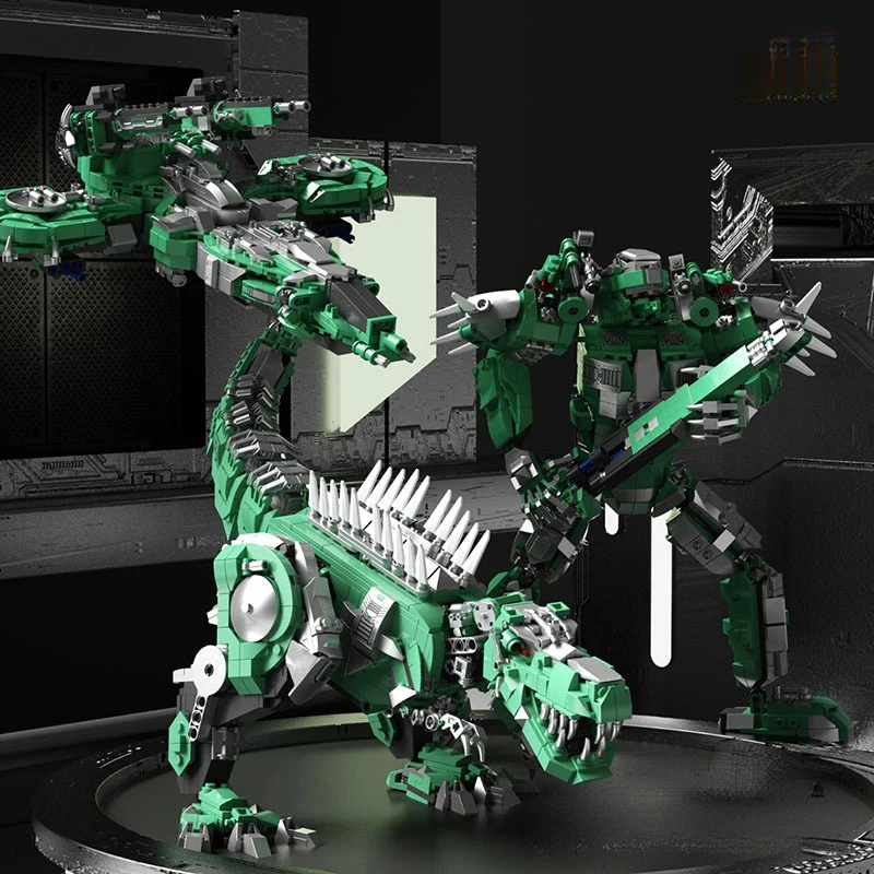 Jurassic Period 3 in 1 Deformation Dinosaur Building Blocks Spiny Back Robot Green Home Decor Creative Collection Holiday Gifts
Jurassic Period 3 in 1 Deformation Dinosaur Building Blocks Spiny Back Robot Green Home Decor Creative Collection Holiday Gifts