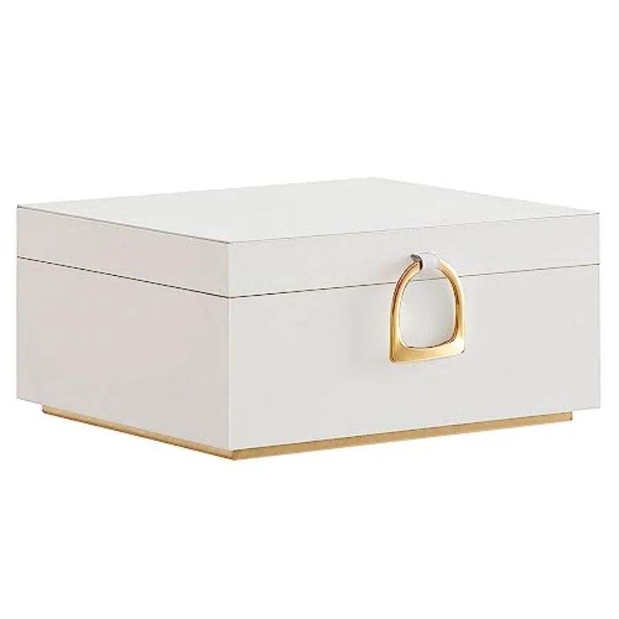 2-Layer Jewelry Box, Jewelry Organizer with Handle, Removable Jewelry Tray, Jewelry Storage, Floating Effect, 8.1 x 9.4 x 4.3 I
2-Layer Jewelry Box, Jewelry Organizer with Handle, Removable Jewelry Tray, Jewelry Storage, Floating Effect, 8.1 x 9.4 x 4.3 I