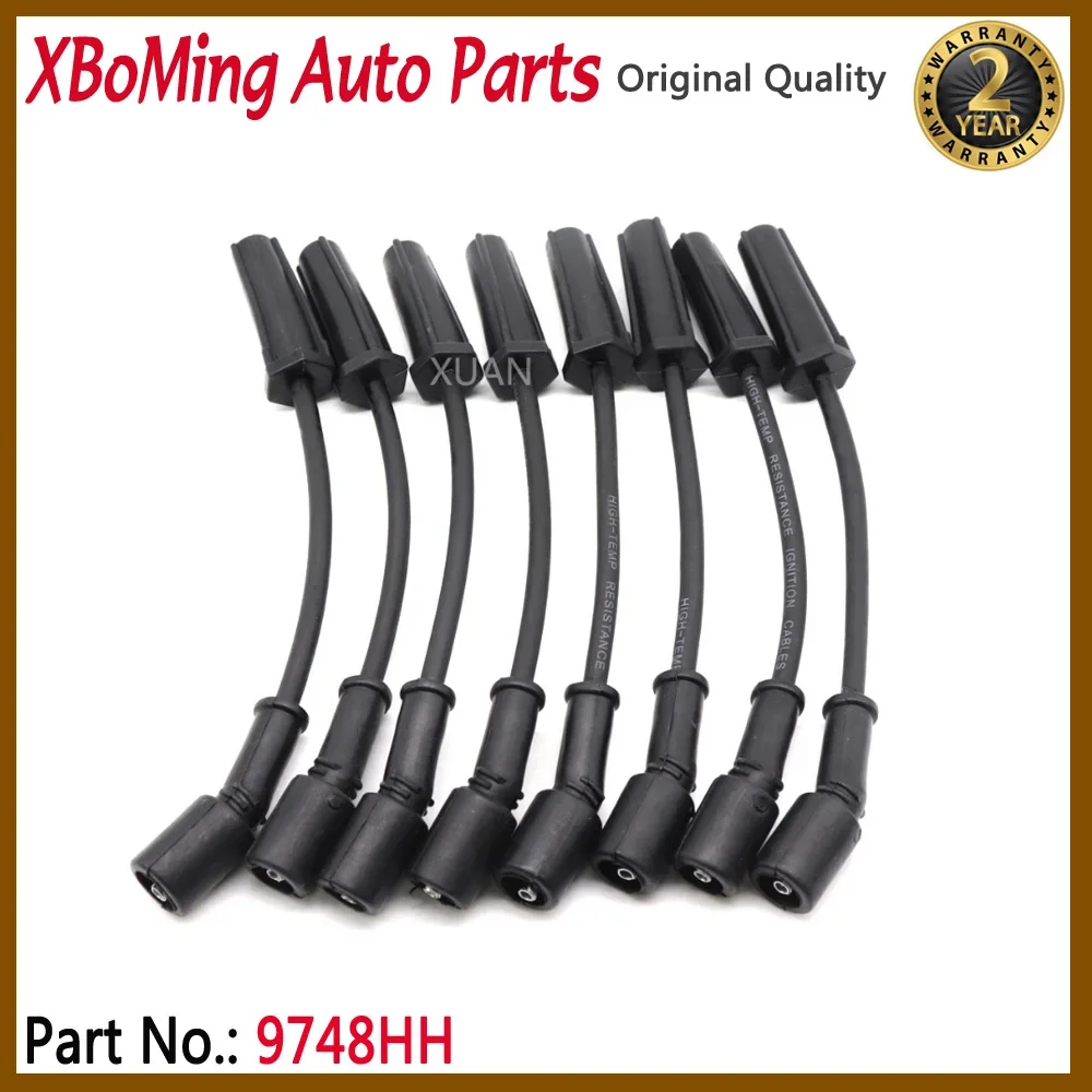 For CADILLAC ESCALADE CHEVROLET AVALANCHE SILVERADO SUBURBAN TAHOE GMC HUMMER 8PCS Ignition Spark Plug Wire Kit Set Cable 9748HH
For CADILLAC ESCALADE CHEVROLET AVALANCHE SILVERADO SUBURBAN TAHOE GMC HUMMER 8PCS Ignition Spark Plug Wire Kit Set Cable 9748HH