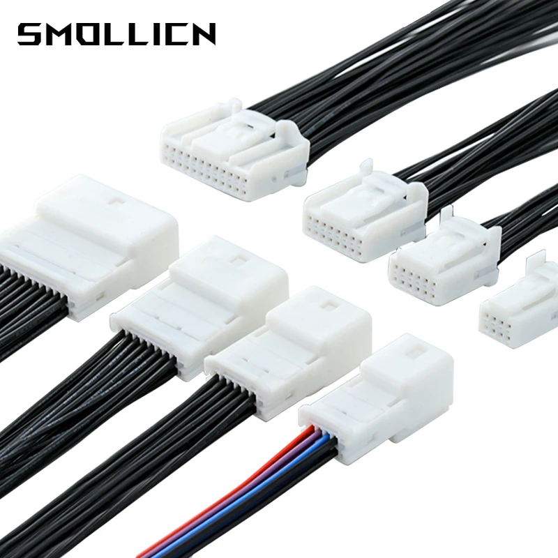 8/12/16/24/32/40 Pin 0.7 Car Navigation Reversing Mirror Wiring Harness Connector Automotive Audio Vehicle Central Control Plug
8/12/16/24/32/40 Pin 0.7 Car Navigation Reversing Mirror Wiring Harness Connector Automotive Audio Vehicle Central Control Plug