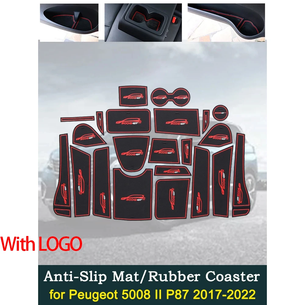 Anti-Slip Dirty Gate Mats Cup Groove Pads for Peugeot 5008 II P87 2017 2018 2019 2020 2021 2022 Hole Pad Car Accessories Gadgets
Anti-Slip Dirty Gate Mats Cup Groove Pads for Peugeot 5008 II P87 2017 2018 2019 2020 2021 2022 Hole Pad Car Accessories Gadgets