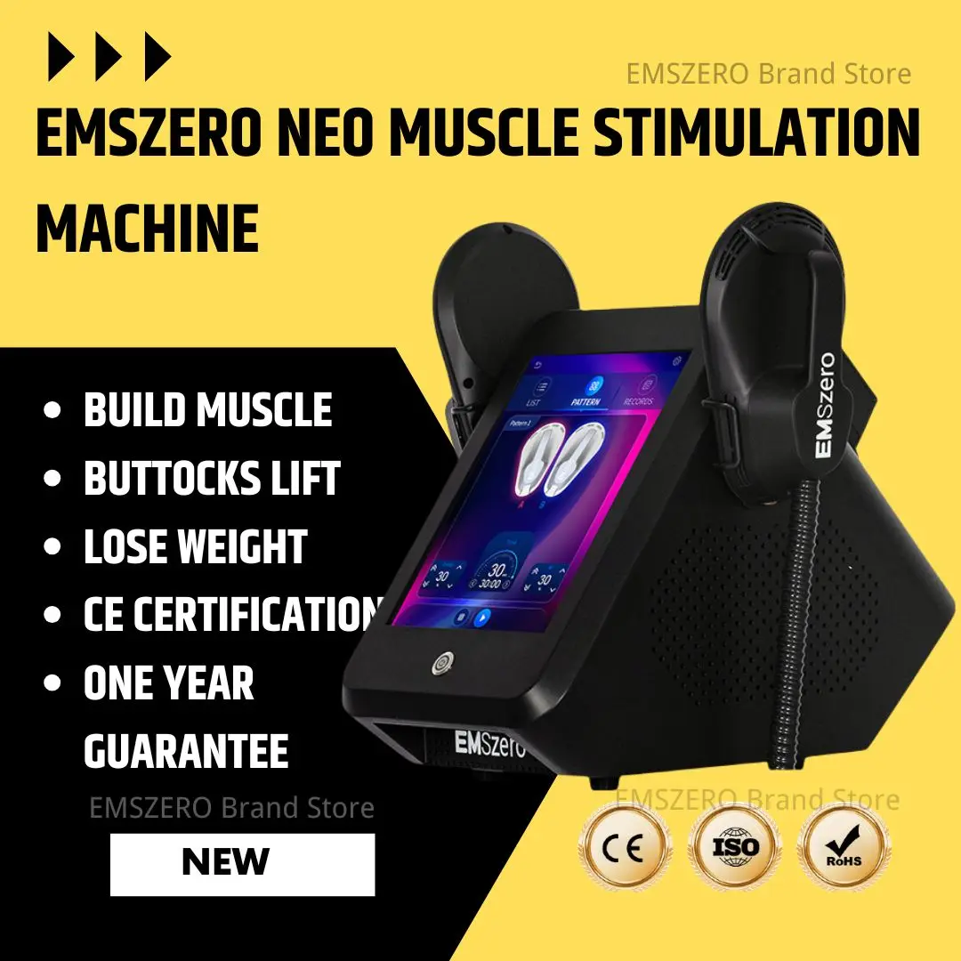 Professional EMS zero Neo Body Sculpting 6500W HIEMT EMS RF Body Slimming Muscle Stimulator Shaping Machine for Salon 
Professional EMS zero Neo Body Sculpting 6500W HIEMT EMS RF Body Slimming Muscle Stimulator Shaping Machine for Salon