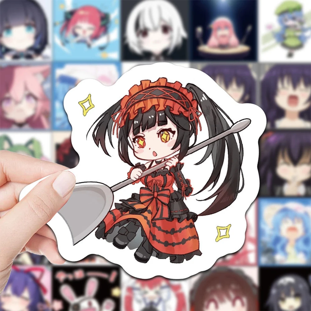10/30/63pcs Kawaii Date A Live Anime Stickers Tokisaki Kurumi Tobiichi Origami Kotori Itsuka Cartoon Sticker Decal Decoration
10/30/63pcs Kawaii Date A Live Anime Stickers Tokisaki Kurumi Tobiichi Origami Kotori Itsuka Cartoon Sticker Decal Decoration