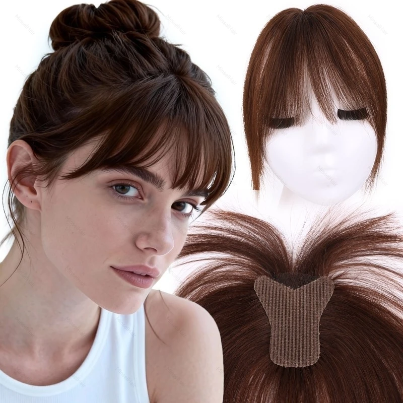Magic Paste Topper No Clip Human Hair Toppers With Bangs Weightless For Thin Hairpart Cover Grey Hair 10inch 25cm Brown Black
Magic Paste Topper No Clip Human Hair Toppers With Bangs Weightless For Thin Hairpart Cover Grey Hair 10inch 25cm Brown Black