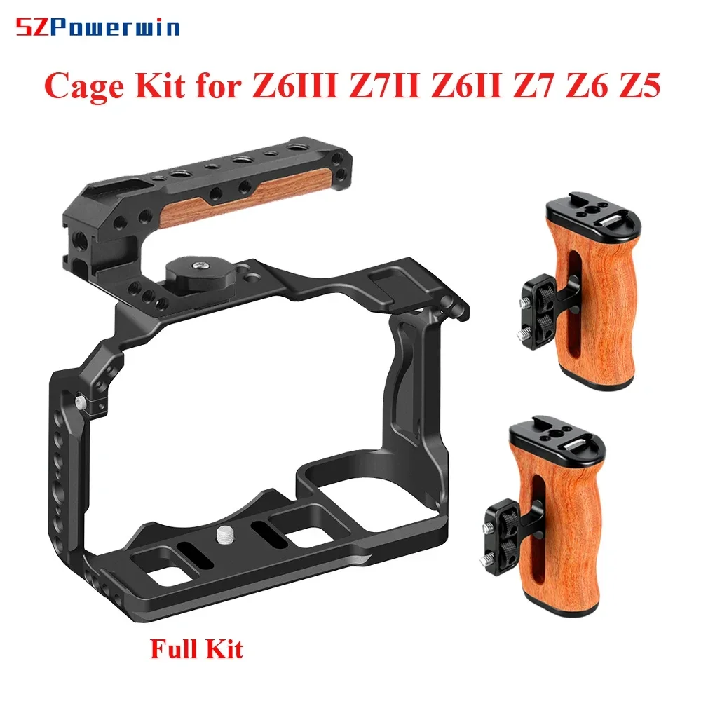 Powerwin Z6III Z7II Z6II Z7 Z6 Z5 Комплект клеток для камеры Nikon Rig Защитная рамка Gimbal Arri Установочный винт с деревянной ручкой
Powerwin Z6III Z7II Z6II Z7 Z6 Z5 Комплект клеток для камеры Nikon Rig Защитная рамка Gimbal Arri Установочный винт с деревянной ручкой
