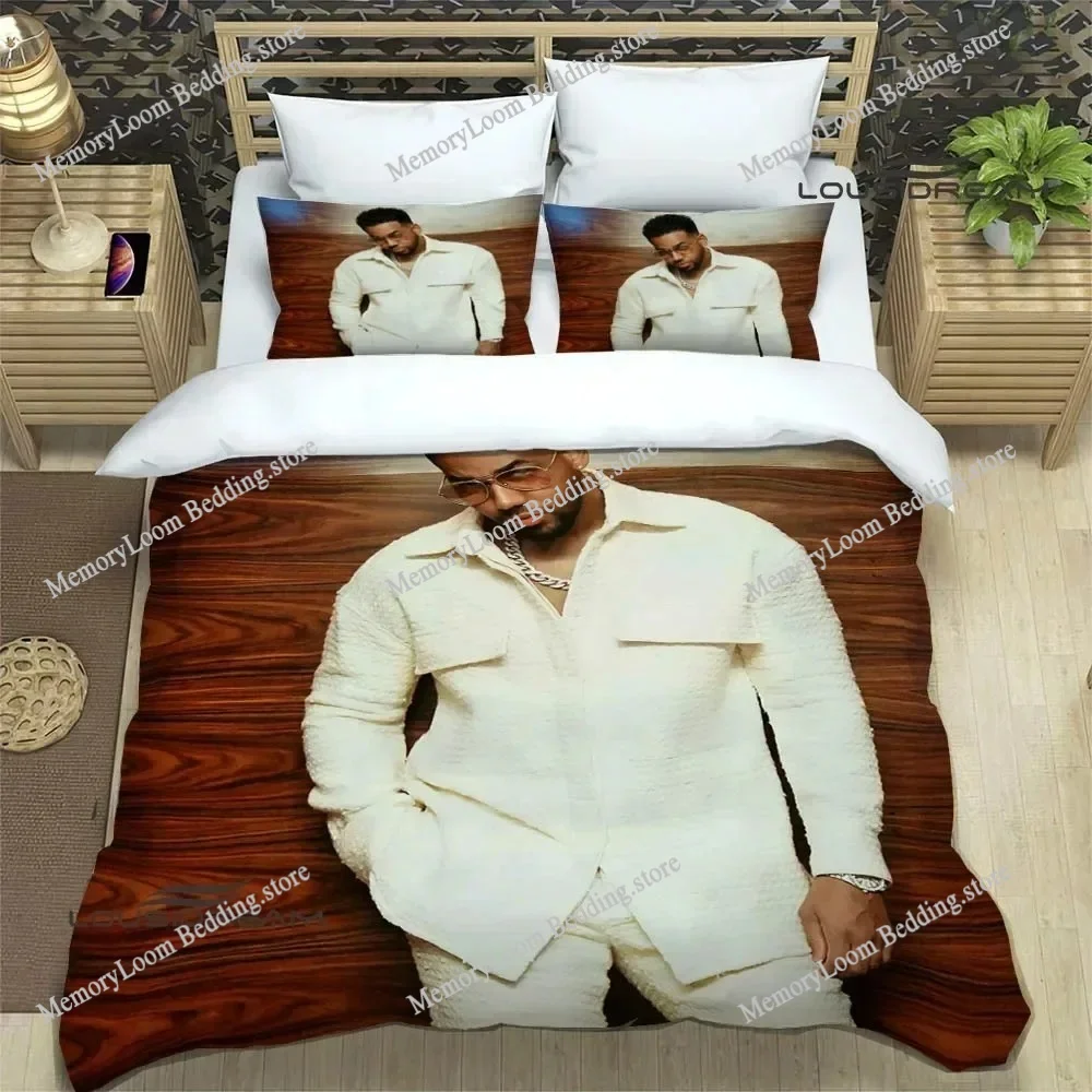 Fashion Trend Modern Latin Singer Romeo Santos Bedding Set Single/Twin Size Duvet Cover 3D Print Stylish Soft Home Textile Set
Fashion Trend Modern Latin Singer Romeo Santos Bedding Set Single/Twin Size Duvet Cover 3D Print Stylish Soft Home Textile Set