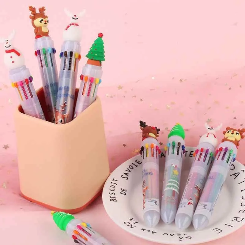 18 Piece Christmas Pens Random Style Cute Snowman Reindeer Print Smooth Ballpoint Suitable For Home Office School Holiday Use
18 Piece Christmas Pens Random Style Cute Snowman Reindeer Print Smooth Ballpoint Suitable For Home Office School Holiday Use