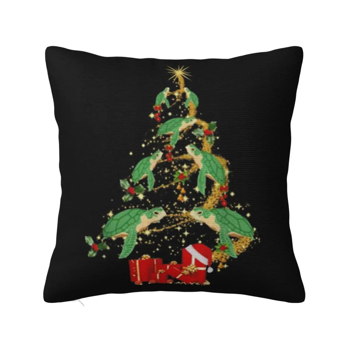 Turtles Christmas Tree Gift Chinese Style Humour Original Graphic Letter Fashion Splicing Creative Design Pillow Case
Turtles Christmas Tree Gift Chinese Style Humour Original Graphic Letter Fashion Splicing Creative Design Pillow Case