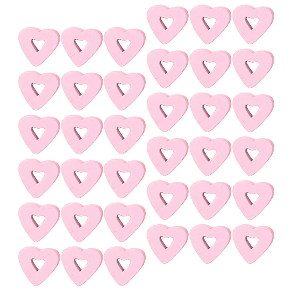 50Pcs Hollow Out Heart Wooden Beads DIY Loose Beads Jewelry Supplies for Valentine's Day Wedding Bracelet Necklace Craft
50Pcs Hollow Out Heart Wooden Beads DIY Loose Beads Jewelry Supplies for Valentine's Day Wedding Bracelet Necklace Craft