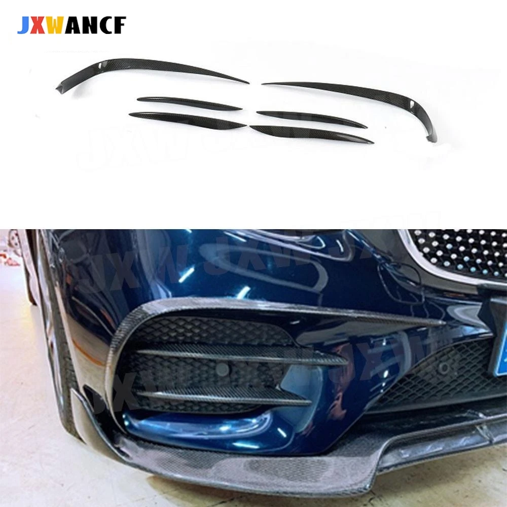 JXWANCF Decorative Strip Carbon Fiber Front FogLamp Air Vent Cover Trim Frame Strips For Benz E Class W213 Sport 2017-2019
JXWANCF Decorative Strip Carbon Fiber Front FogLamp Air Vent Cover Trim Frame Strips For Benz E Class W213 Sport 2017-2019