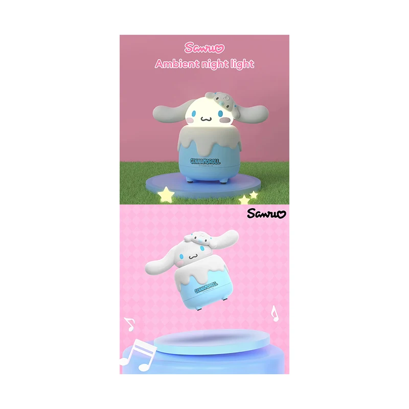 kawaii Miniso Sanrio Kuromi Pochacco Cinnamoroll desktop Bluetooth Speaker night light Portable speaker child Birthday Gift
kawaii Miniso Sanrio Kuromi Pochacco Cinnamoroll desktop Bluetooth Speaker night light Portable speaker child Birthday Gift