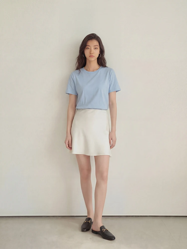 High Waist A-Line Skirt Commute Friendly Women's plus Size Versatile Polyester Blend Skirt Straight Cut Summer 2026
High Waist A-Line Skirt Commute Friendly Women's plus Size Versatile Polyester Blend Skirt Straight Cut Summer 2026