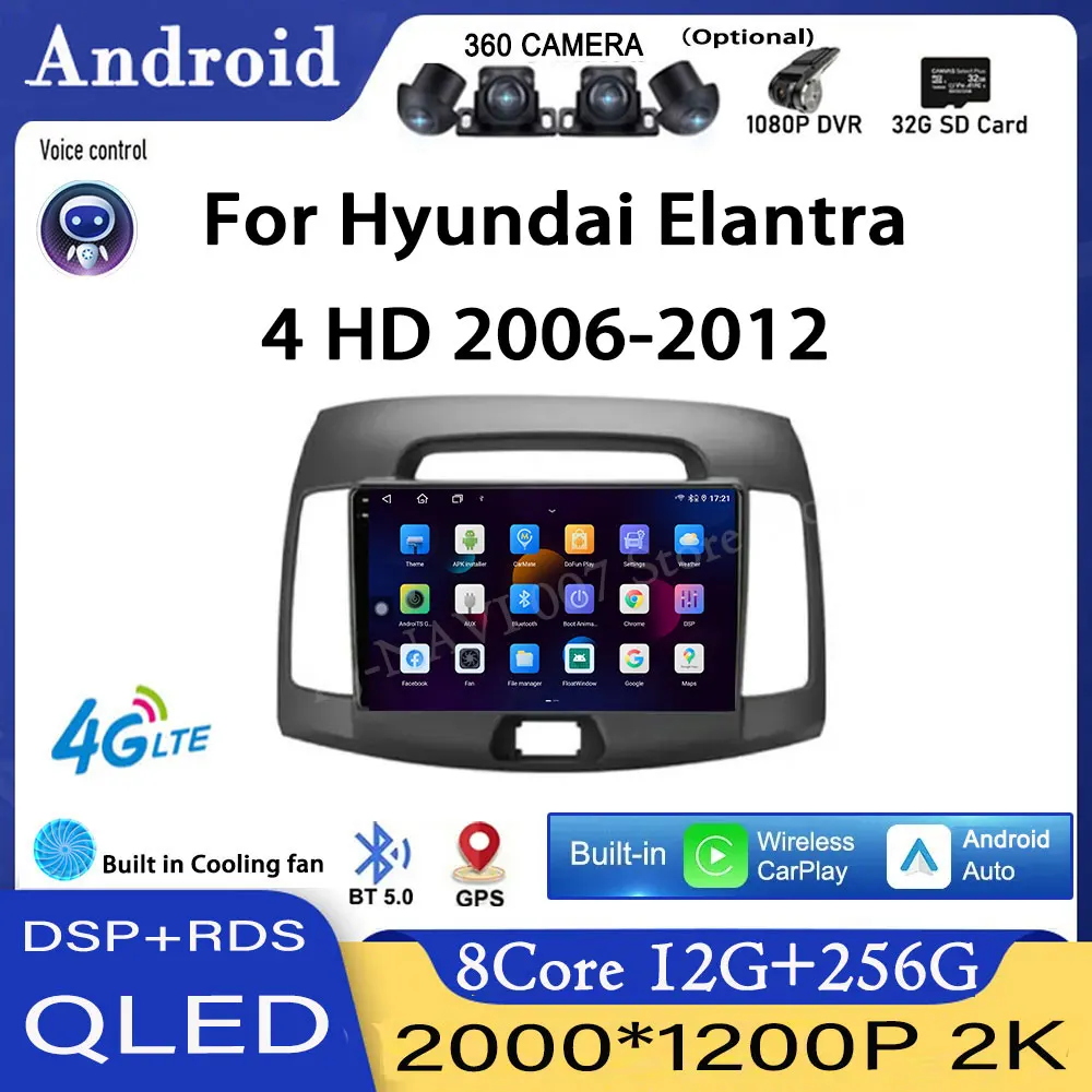 Android 14 для Hyundai Elantra 4 HD 2006-2012 Автомобильный радиоприемник Видео Мультимедиа QLED Навигация GPS IPS 4G Wi-Fi Стерео экран Авто
Android 14 для Hyundai Elantra 4 HD 2006-2012 Автомобильный радиоприемник Видео Мультимедиа QLED Навигация GPS IPS 4G Wi-Fi Стерео экран Авто