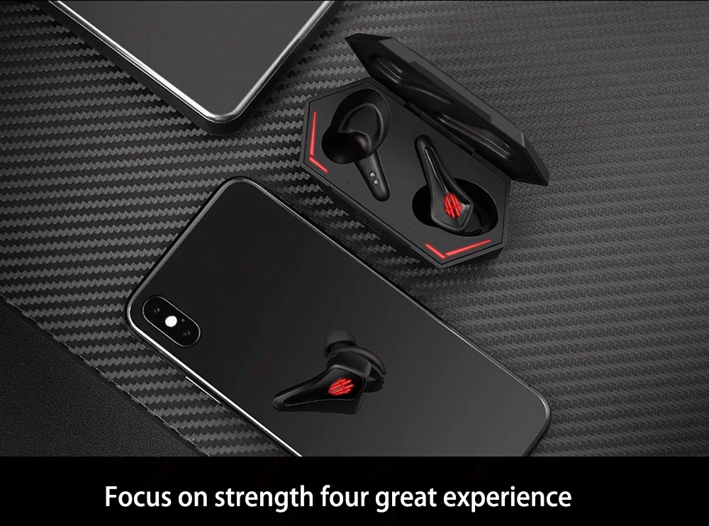 7Pro 5G Wireless Redmagic Cyberpods 4-16 Hours Battery Life Used RedMagic Red Magic TWS Gaming Earphone for Nubia RedMagic 7
7Pro 5G Wireless Redmagic Cyberpods 4-16 Hours Battery Life Used RedMagic Red Magic TWS Gaming Earphone for Nubia RedMagic 7