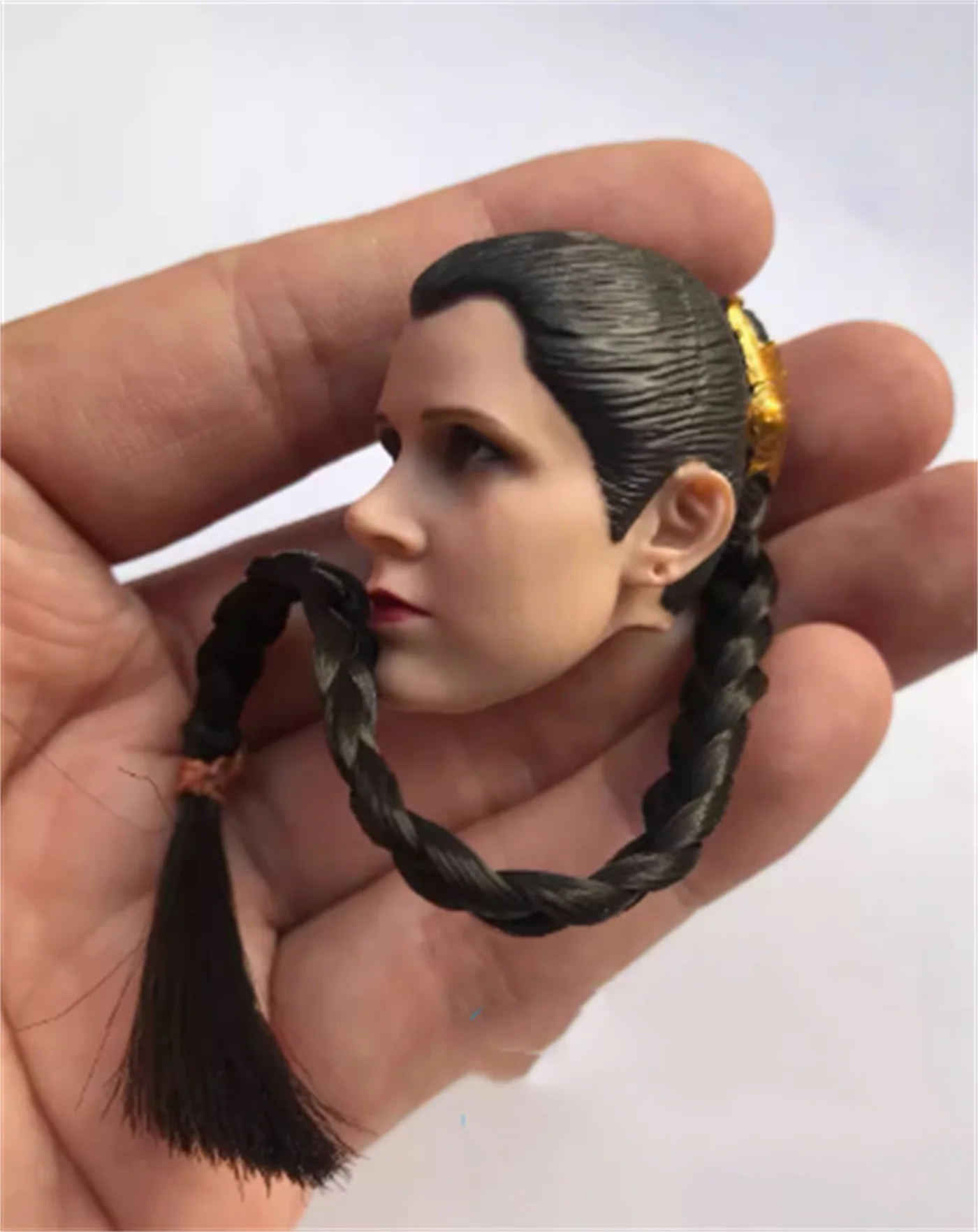 1/6 female Head Sculpt Carrie Reynolds Fisher Head Carving Fit 12'' Anime Soldier Action Figure Body Dolls
1/6 female Head Sculpt Carrie Reynolds Fisher Head Carving Fit 12'' Anime Soldier Action Figure Body Dolls