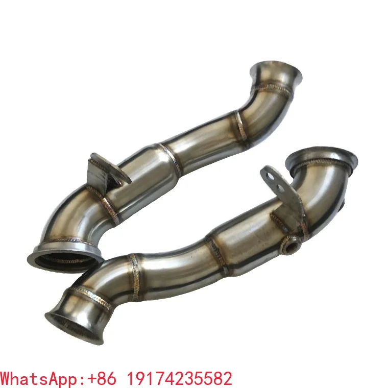 High Quality Stainless Steel Downpipe for Mercedes Benz W205 C-class C200 C250 C300
High Quality Stainless Steel Downpipe for Mercedes Benz W205 C-class C200 C250 C300