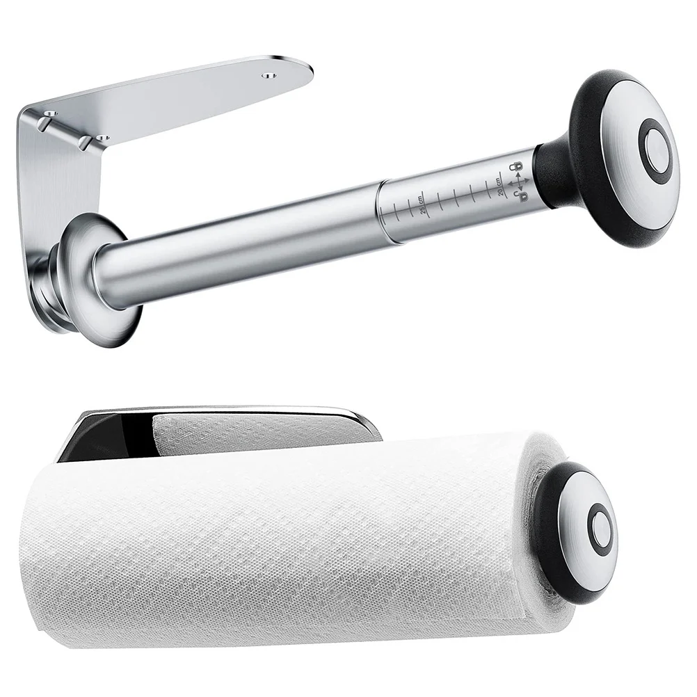 Stainless Steel Wall Mount Toilet Paper Holder Kitchen Organizer Punch Free Installation Round Corner Smooth Surface
Stainless Steel Wall Mount Toilet Paper Holder Kitchen Organizer Punch Free Installation Round Corner Smooth Surface