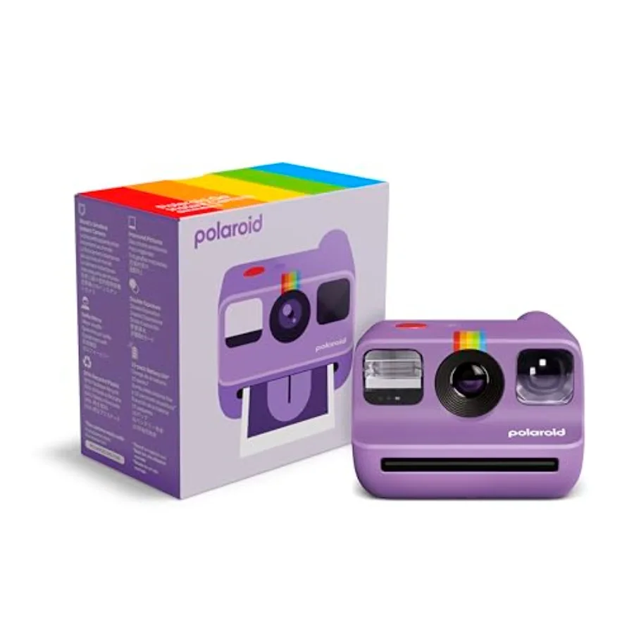 Go Generation 2 - Mini Instant Film Camera - Purple - Instant photo printing, lightweight polycarbonate body, vibrant purple fi
Go Generation 2 - Mini Instant Film Camera - Purple - Instant photo printing, lightweight polycarbonate body, vibrant purple fi