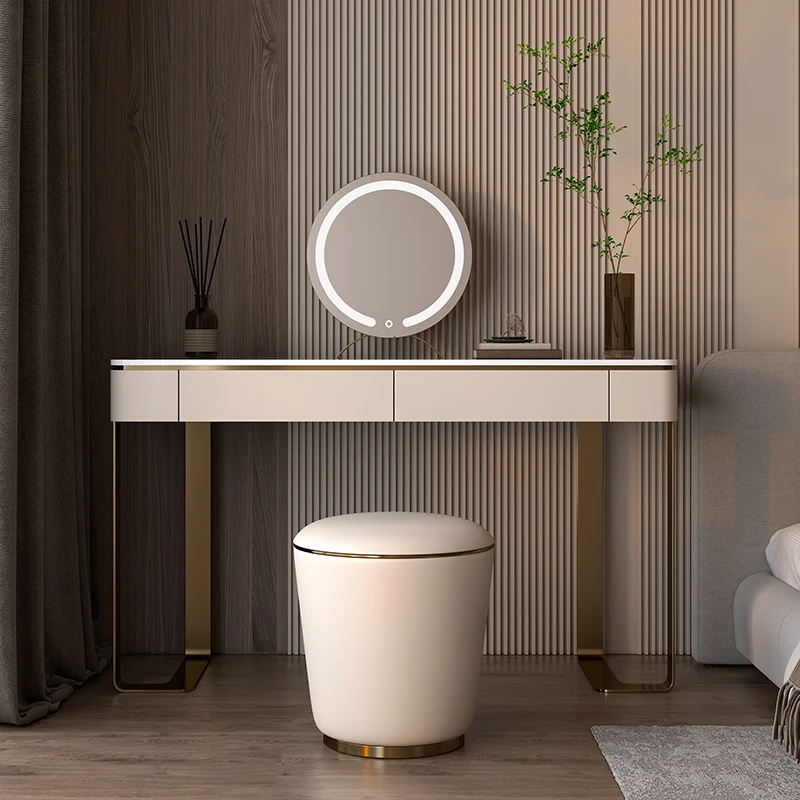 Corner Vanity Modern Make Up Table Storage Drawers Table Dressing Organizer Mirror Coiffeuse De Chambre Bedrooms Furniture
Corner Vanity Modern Make Up Table Storage Drawers Table Dressing Organizer Mirror Coiffeuse De Chambre Bedrooms Furniture