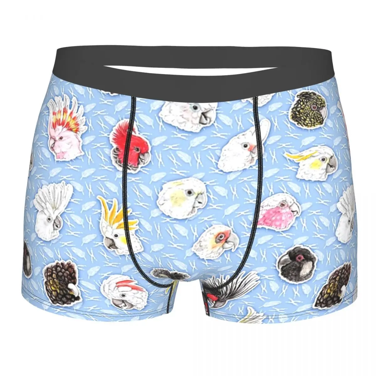 21 Cockatoos (in Light Blue) Underpants Breathbale Panties Male Underwear Print Shorts Boxer Briefs
21 Cockatoos (in Light Blue) Underpants Breathbale Panties Male Underwear Print Shorts Boxer Briefs