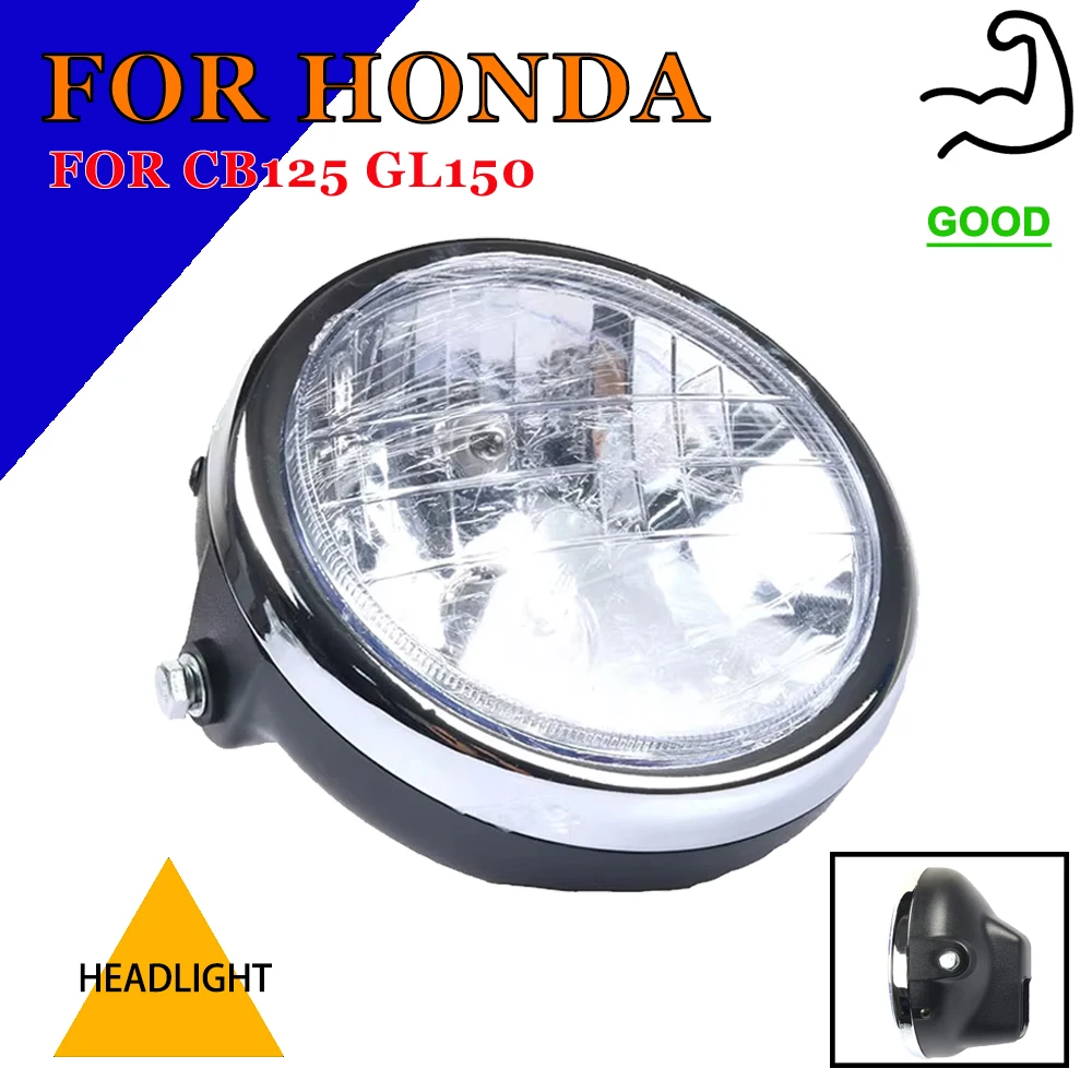 Motorcycle Accessories Round Headlights For HONDA CB125 GL150 CB 125 GL 150 Headlight Assembly Headlamp
Motorcycle Accessories Round Headlights For HONDA CB125 GL150 CB 125 GL 150 Headlight Assembly Headlamp
