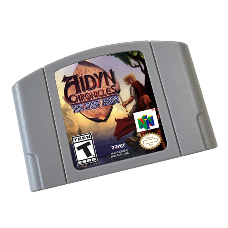 Aidyn Chronicles - The First Mage 64 Bit Video Game Cartridge US Version For N64 Game Console
Aidyn Chronicles - The First Mage 64 Bit Video Game Cartridge US Version For N64 Game Console