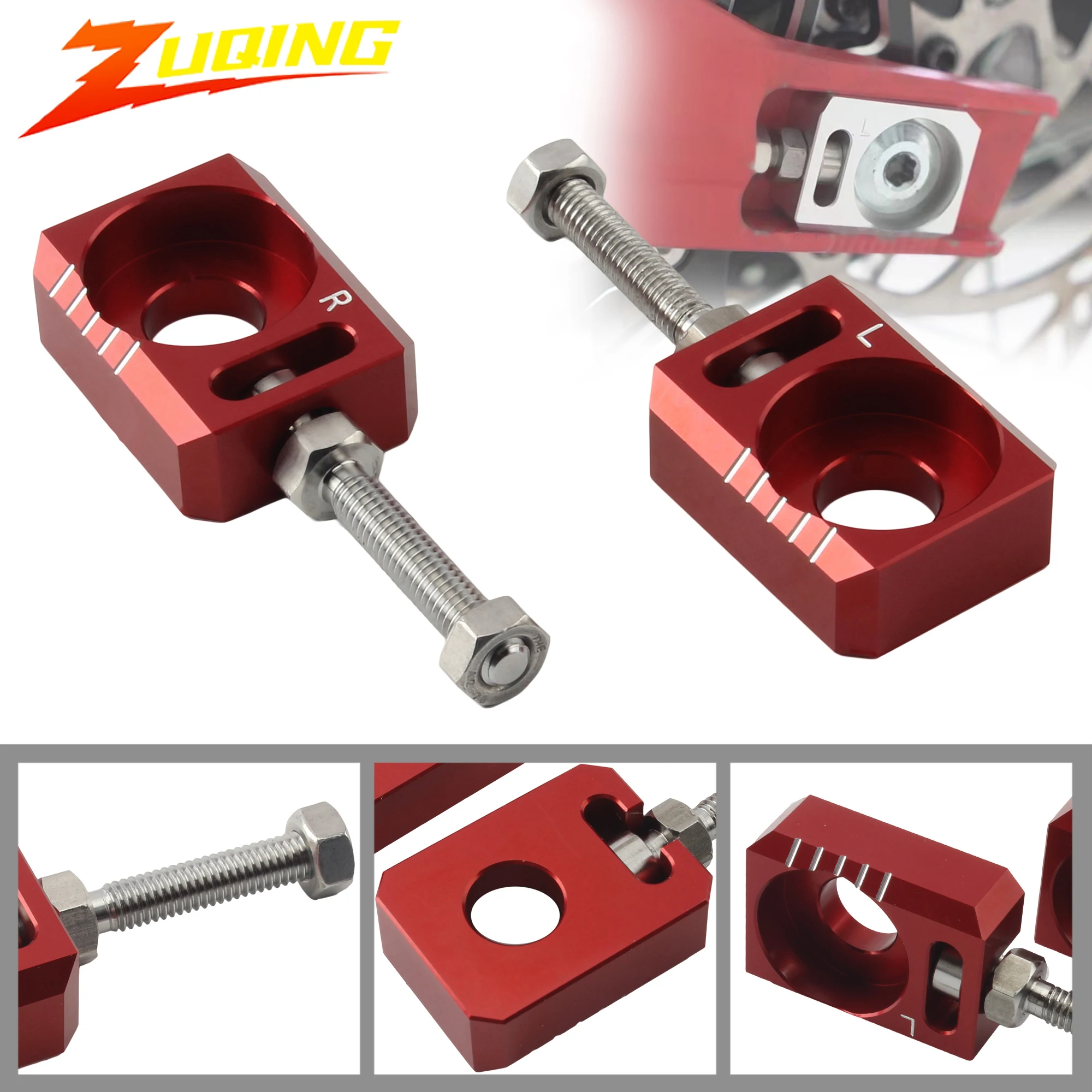 For Surron Electric Bike Rear Axle Block Chain Regulator Motorcycle Adjuster Bolt Accessories For Sur-ron Light Bee Enduro
For Surron Electric Bike Rear Axle Block Chain Regulator Motorcycle Adjuster Bolt Accessories For Sur-ron Light Bee Enduro