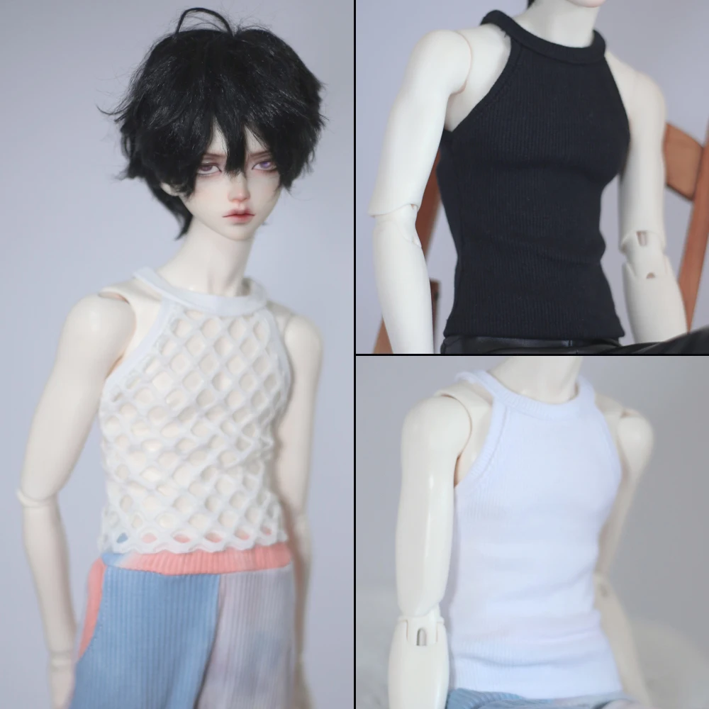 3-color BJD doll clothes hang neck stretch vest 1/4 1/3 Uncle ID75 fashion hollow out top POPO68 DD MSD doll accessories
3-color BJD doll clothes hang neck stretch vest 1/4 1/3 Uncle ID75 fashion hollow out top POPO68 DD MSD doll accessories