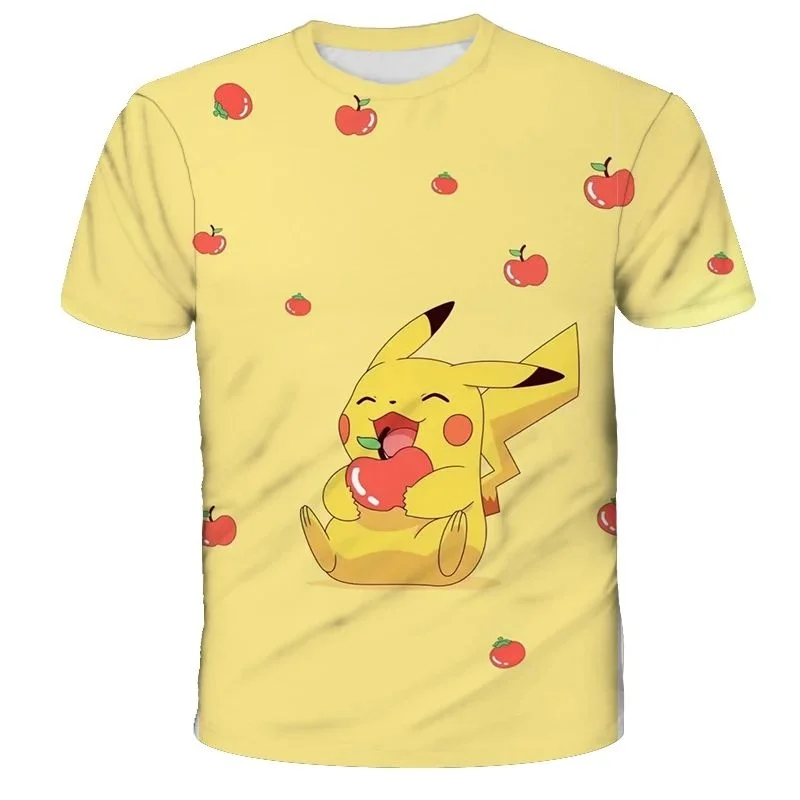 26 Hot-selling Summer Japanese Anime Pikachu 3D Quick-drying T-shirts, Plus Size Men's Clothing, Cute Children's Clothing
26 Hot-selling Summer Japanese Anime Pikachu 3D Quick-drying T-shirts, Plus Size Men's Clothing, Cute Children's Clothing