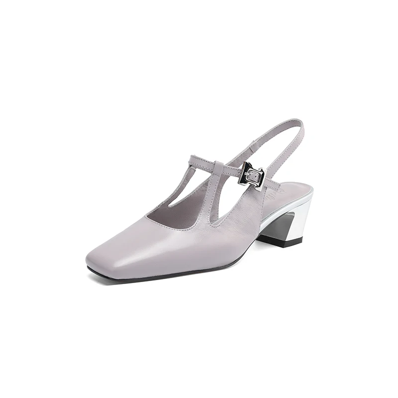 Minimalist Women Closed Toe Sandals 4.5cm Block Heel Genuine Leather T-Strap Black Cream Purple Blue
Minimalist Women Closed Toe Sandals 4.5cm Block Heel Genuine Leather T-Strap Black Cream Purple Blue