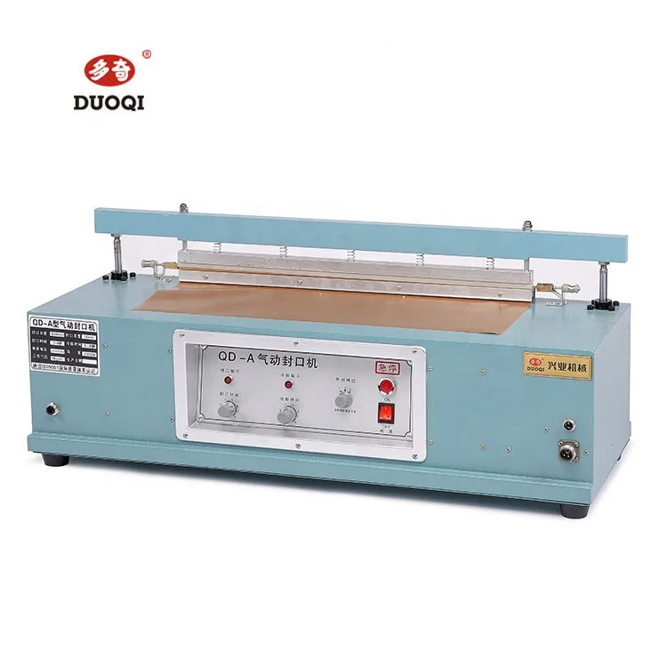 DUOQI QD-A600 Aluminum Body Pneumatic Table Sealing Machine for Commodity Industry
DUOQI QD-A600 Aluminum Body Pneumatic Table Sealing Machine for Commodity Industry