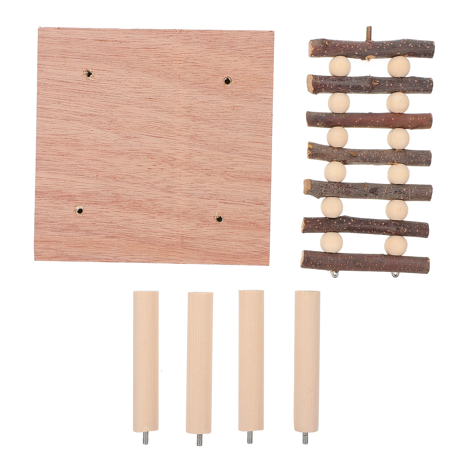 Solid Wood Bracket Partition Hamster Squirrel Stand Platform Durable Safe Toy Cage Ladder Playing Environment Prevent Chew
Solid Wood Bracket Partition Hamster Squirrel Stand Platform Durable Safe Toy Cage Ladder Playing Environment Prevent Chew