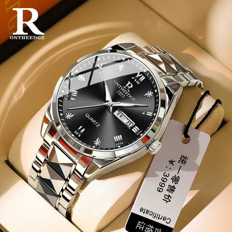 2026 ONTHEEDGE New Gold Swiss Famous Watch Men's Steel Strap Men's Watch High-End Waterproof Quartz Watch
2026 ONTHEEDGE New Gold Swiss Famous Watch Men's Steel Strap Men's Watch High-End Waterproof Quartz Watch