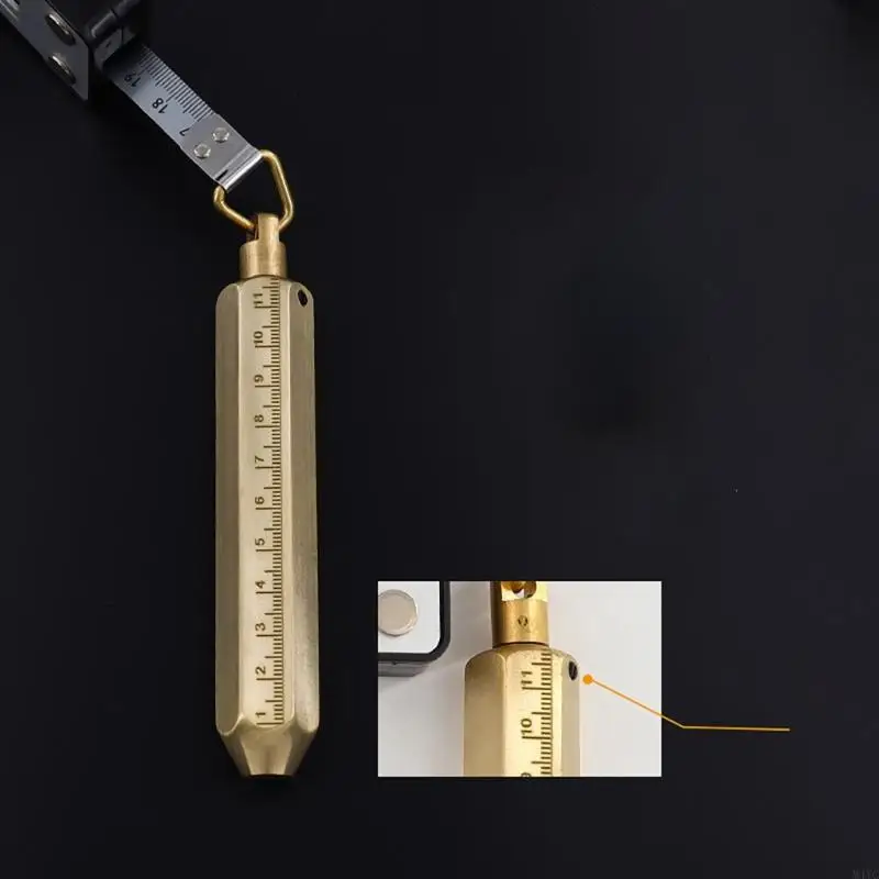 M4YC Accurate Oil Tanks Depth Tape Brass Weight Metric & inches Scale Measurement Tape
M4YC Accurate Oil Tanks Depth Tape Brass Weight Metric & inches Scale Measurement Tape