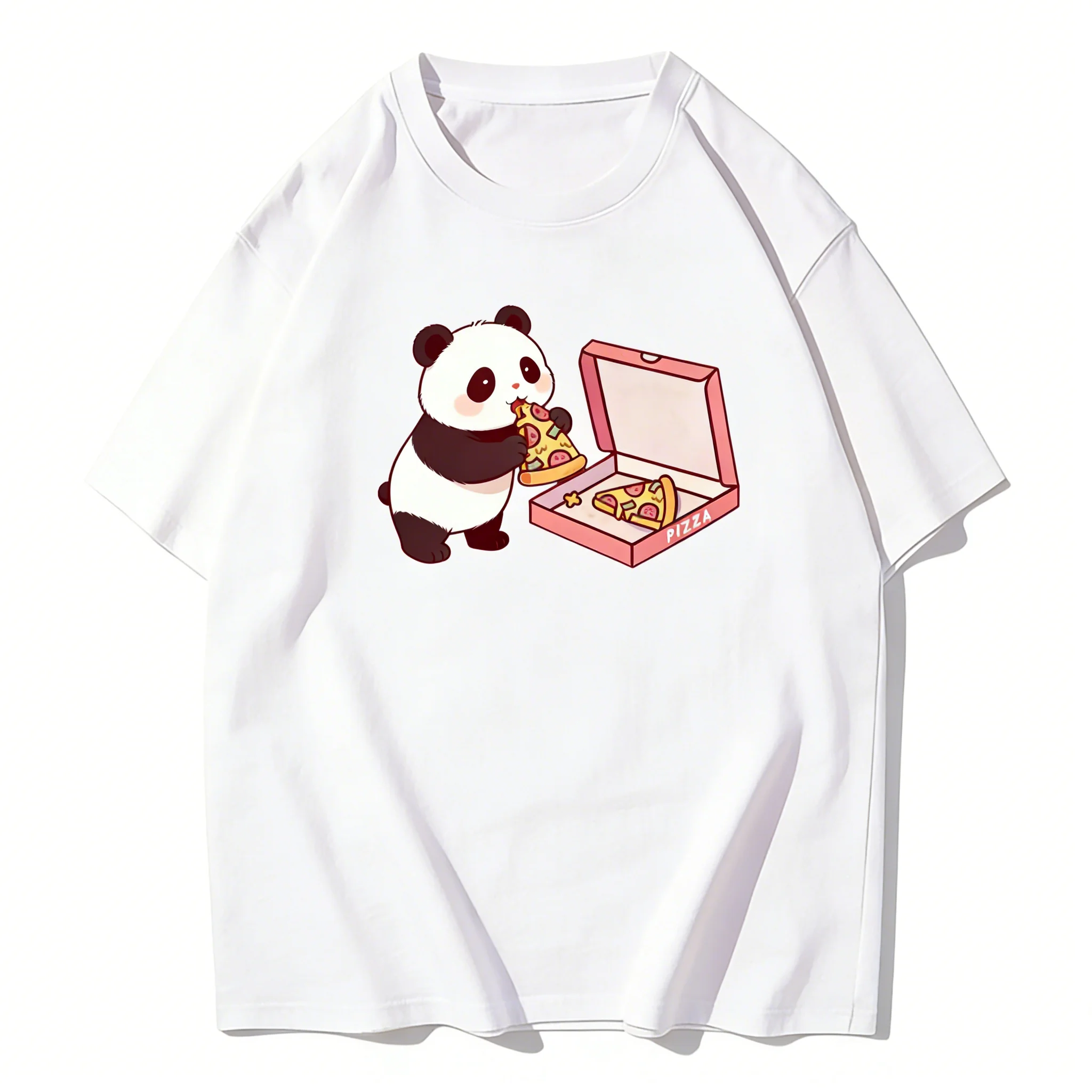 Футболка с принтом Zagros Kawaii Panda Eating Pizza, повседневная хлопковая футболка унисекс с короткими рукавами, летняя уличная одежда для гурманов
Футболка с принтом Zagros Kawaii Panda Eating Pizza, повседневная хлопковая футболка унисекс с короткими рукавами, летняя уличная одежда для гурманов