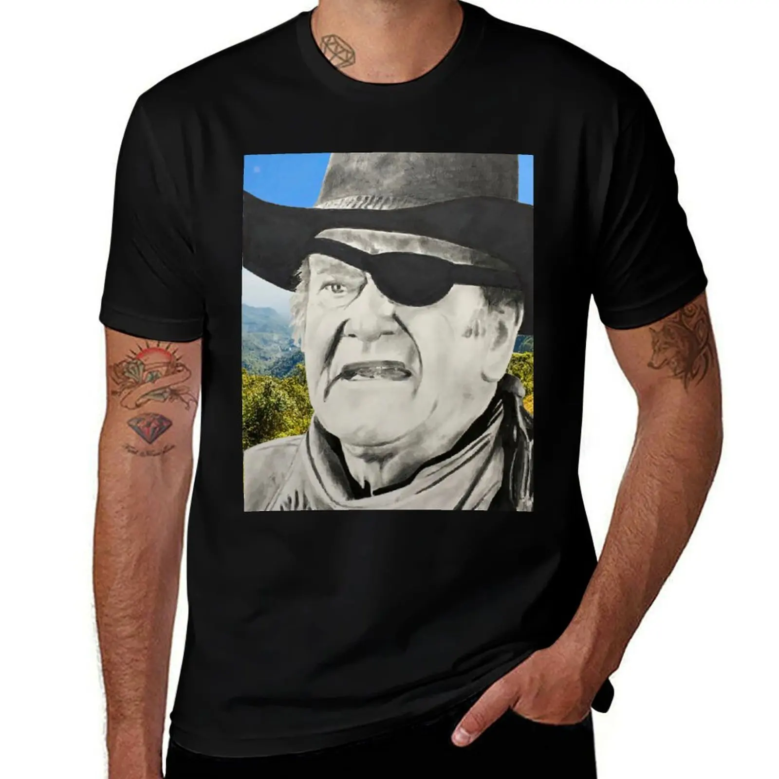 John Wayne T-Shirt oversize t-shirts man graphic shirts luxury designer funny gifts men workout shirt 
John Wayne T-Shirt oversize t-shirts man graphic shirts luxury designer funny gifts men workout shirt