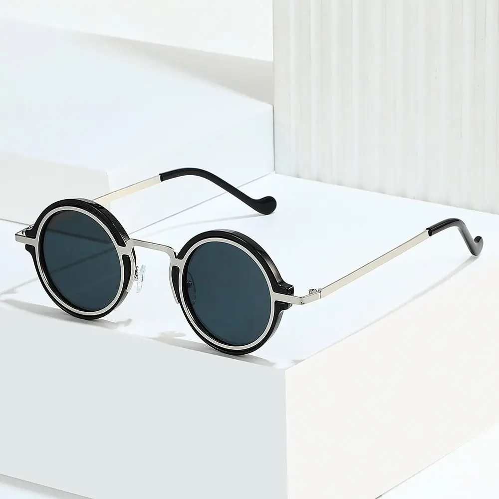Vintage Metal Frame Small Round Sunglasses UV400 Protection Driving Sun Glasses Eyewear for Women & Men
Vintage Metal Frame Small Round Sunglasses UV400 Protection Driving Sun Glasses Eyewear for Women & Men