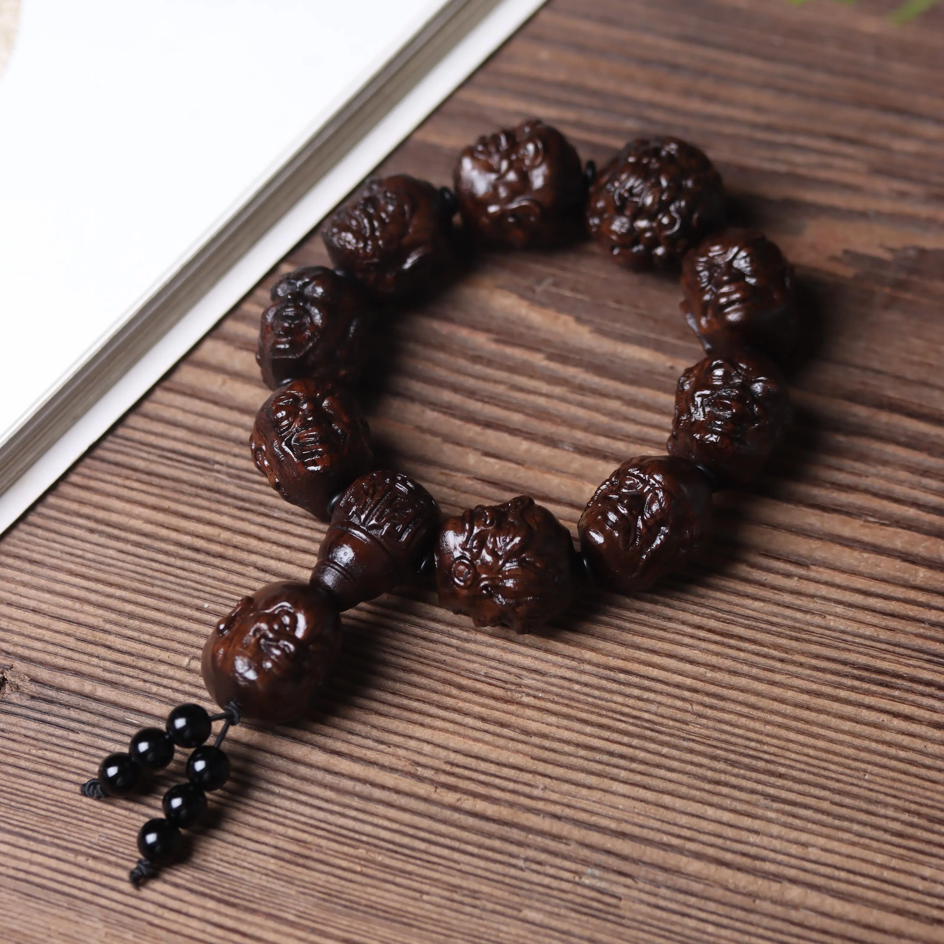 Wood Eighteen Arhats Bracelets Carving Rosary Men and Women Bracelet Handheld Automobile Hanging Ornament Gear Beads
Wood Eighteen Arhats Bracelets Carving Rosary Men and Women Bracelet Handheld Automobile Hanging Ornament Gear Beads
