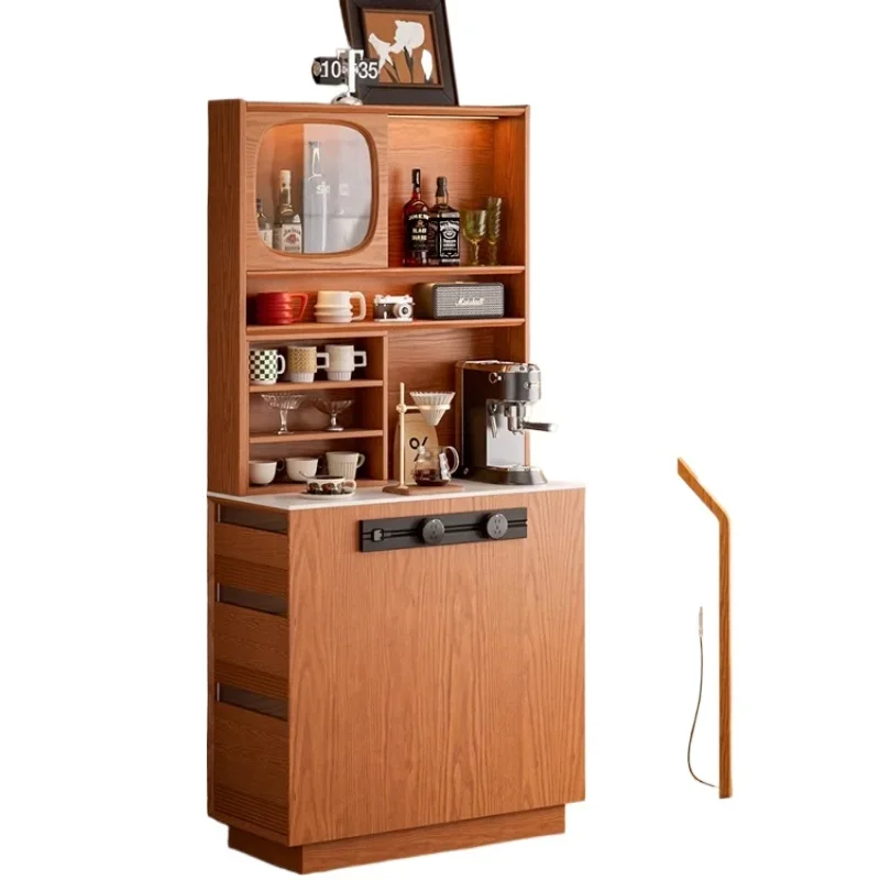 Medieval ultra-narrow island dining table integrated 2025 new solid wood dining side cabinet integrated storage cabinet
Medieval ultra-narrow island dining table integrated 2025 new solid wood dining side cabinet integrated storage cabinet