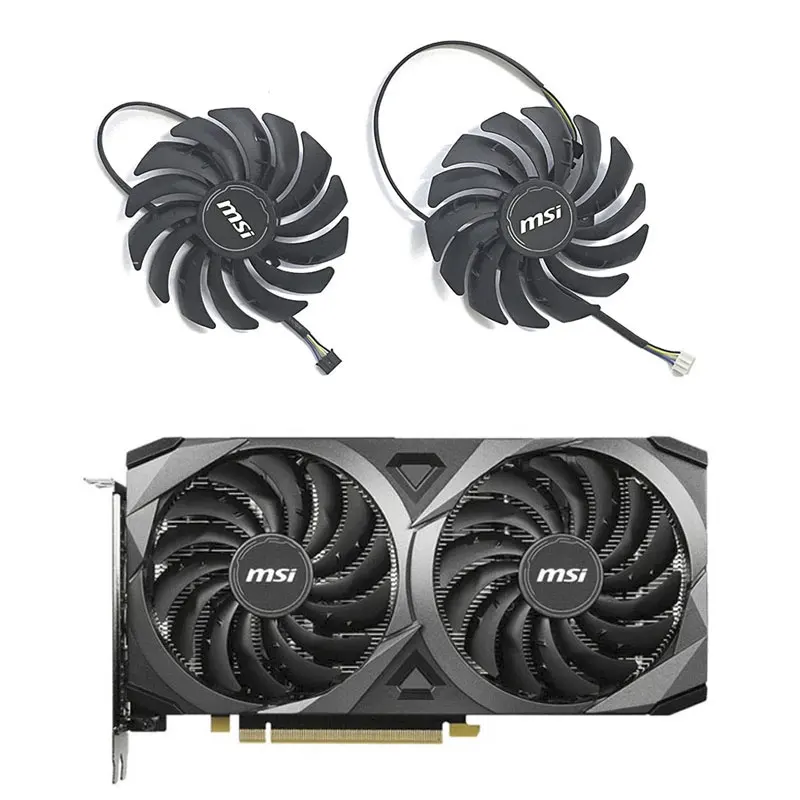 New 95MM PLD10010S12HH DC 12V 0.4A 4PIN for MSI RTX 3060 3060TI 3070 Ventus, RX 6600 6700 XT Graphics Card Cooling Fan
New 95MM PLD10010S12HH DC 12V 0.4A 4PIN for MSI RTX 3060 3060TI 3070 Ventus, RX 6600 6700 XT Graphics Card Cooling Fan