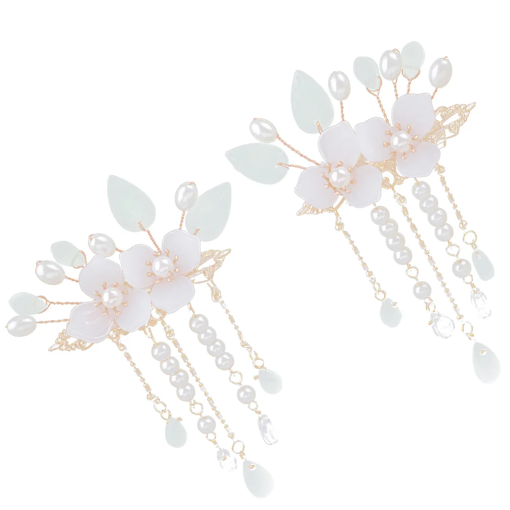 1 Pair Vintage Flower Barrettes Chinese Style Tassel Hair Clips Retro Headdress For Hanfu Hairpin Decorative Women Teens
1 Pair Vintage Flower Barrettes Chinese Style Tassel Hair Clips Retro Headdress For Hanfu Hairpin Decorative Women Teens