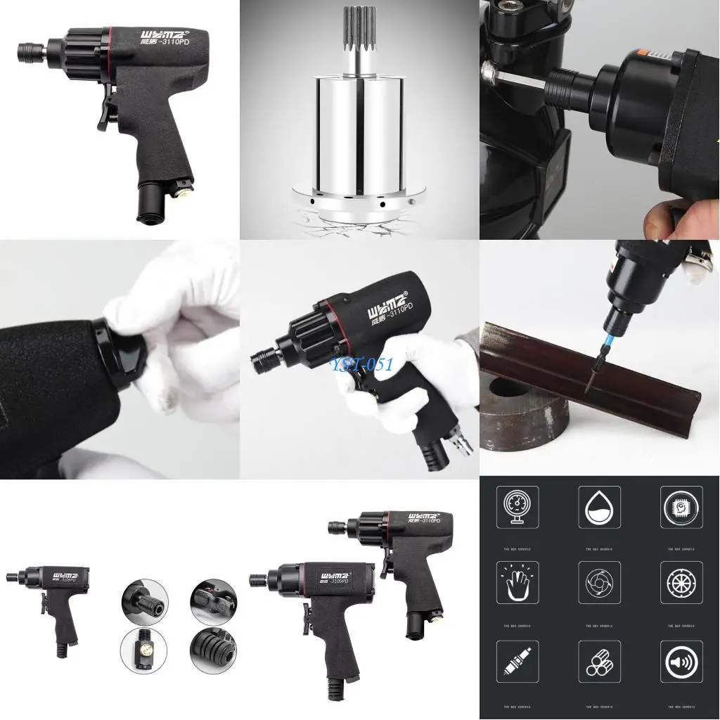 E15A Air Pneumatic Wrench Impact Spanner Mini Torque Tool for Tire Removal Nut Sleeve
E15A Air Pneumatic Wrench Impact Spanner Mini Torque Tool for Tire Removal Nut Sleeve