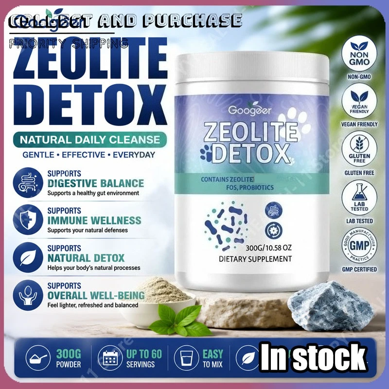 Zeolite Probiotic Powder Digestive Enzymes Prebiotic Fiber FOS Lactobacillus Acidophilus for Gut Wellness 300g
Zeolite Probiotic Powder Digestive Enzymes Prebiotic Fiber FOS Lactobacillus Acidophilus for Gut Wellness 300g