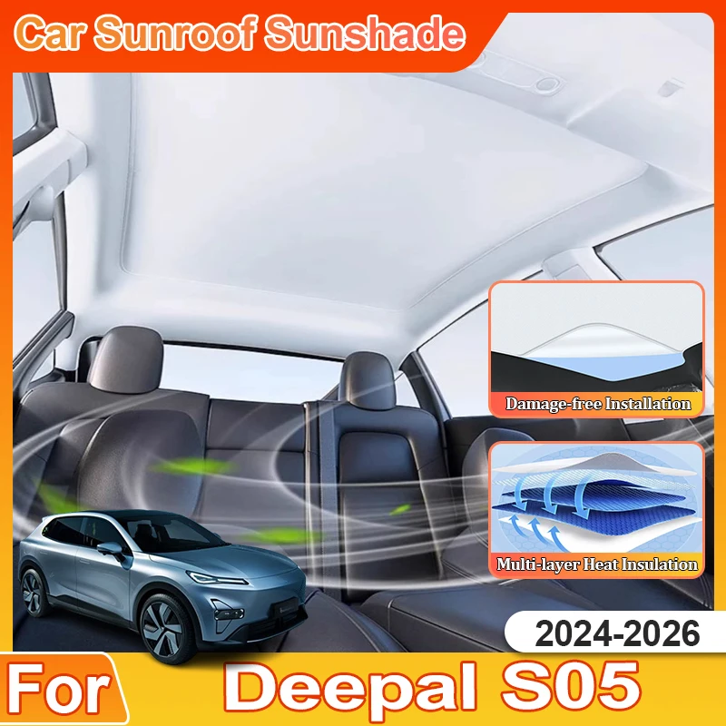 Car Sun Visor For Deepal S05 2026 2025 2024 Panoramic Sunroof Suede Sun Protection Shade Shield Tools Electrostatic Adsorption
Car Sun Visor For Deepal S05 2026 2025 2024 Panoramic Sunroof Suede Sun Protection Shade Shield Tools Electrostatic Adsorption
