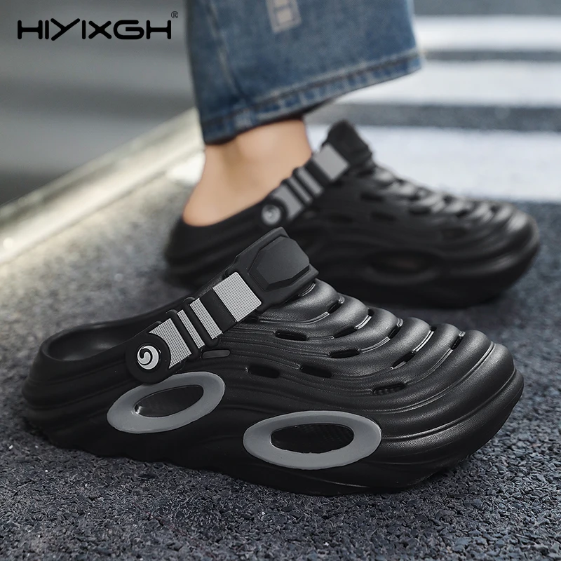 Outdoor Mens Summer EVA Slippers Comfortable Soft Sole Platform Sport Sandals Men Non Slip Beach Fishing Clogs Male Garden Shoes
Outdoor Mens Summer EVA Slippers Comfortable Soft Sole Platform Sport Sandals Men Non Slip Beach Fishing Clogs Male Garden Shoes